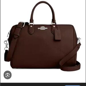 Coach large pebbles maple rowan